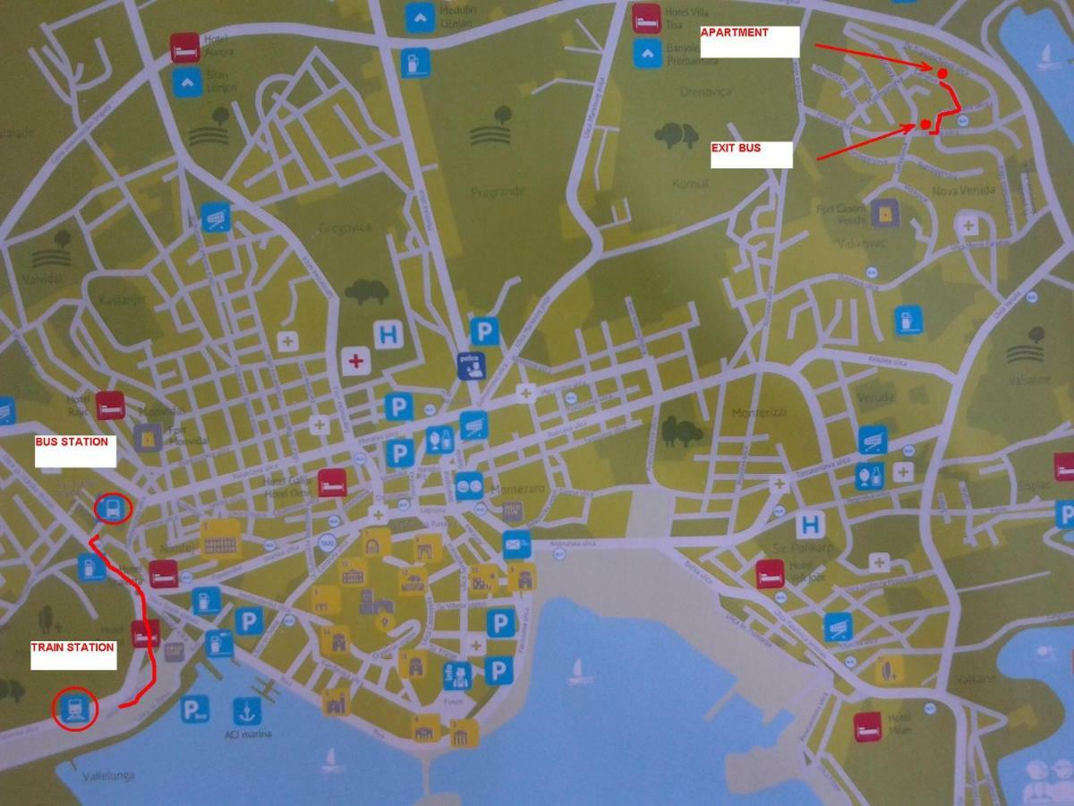 Apartments Mamic Pula Ngoại thất bức ảnh